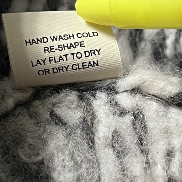 NWI Joseph Abboud Men's Country Club Sweater Gray Wool Blend Money Luxury 3XLT - Picture 7 of 8